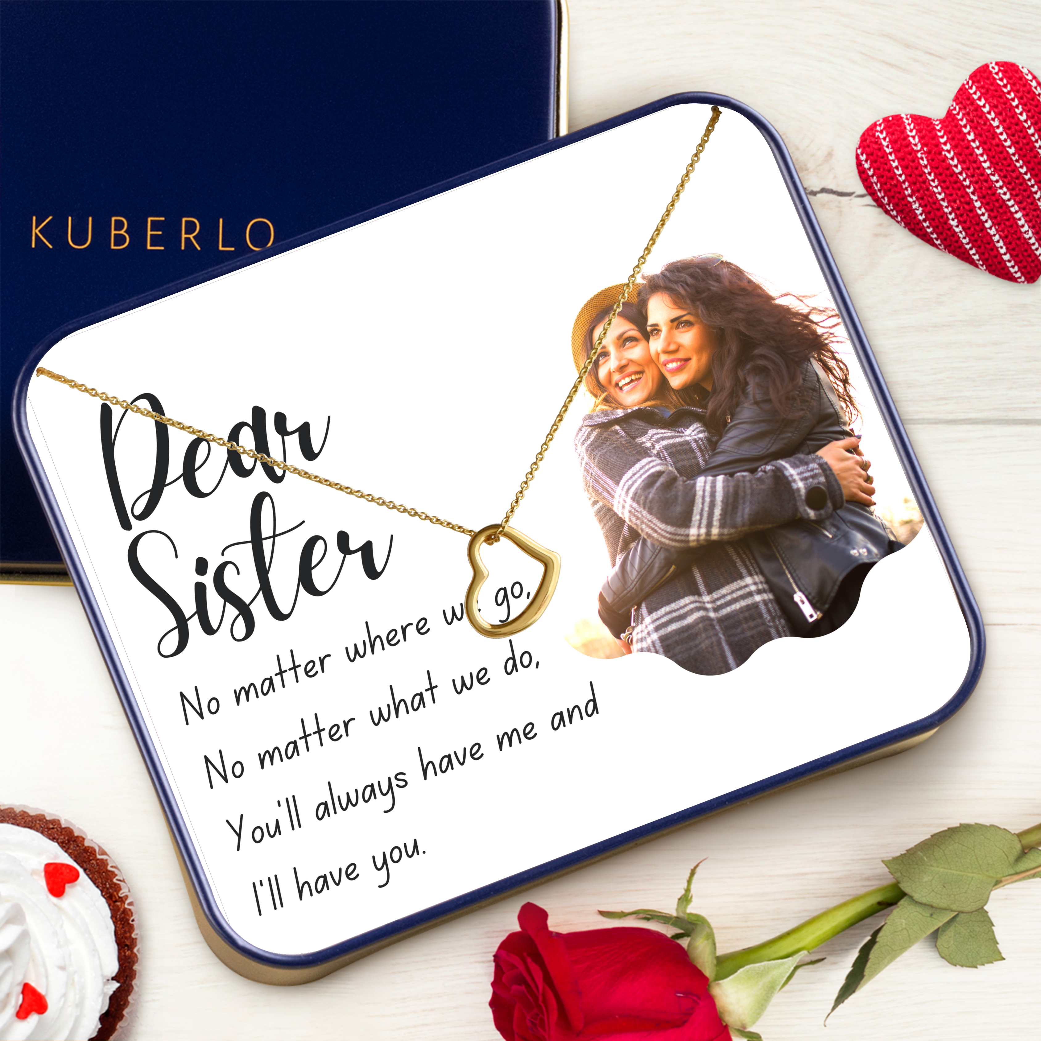 SNAP ART Personalized Best Sister with 4 Photo Collage Customized Gift —  ART STREET