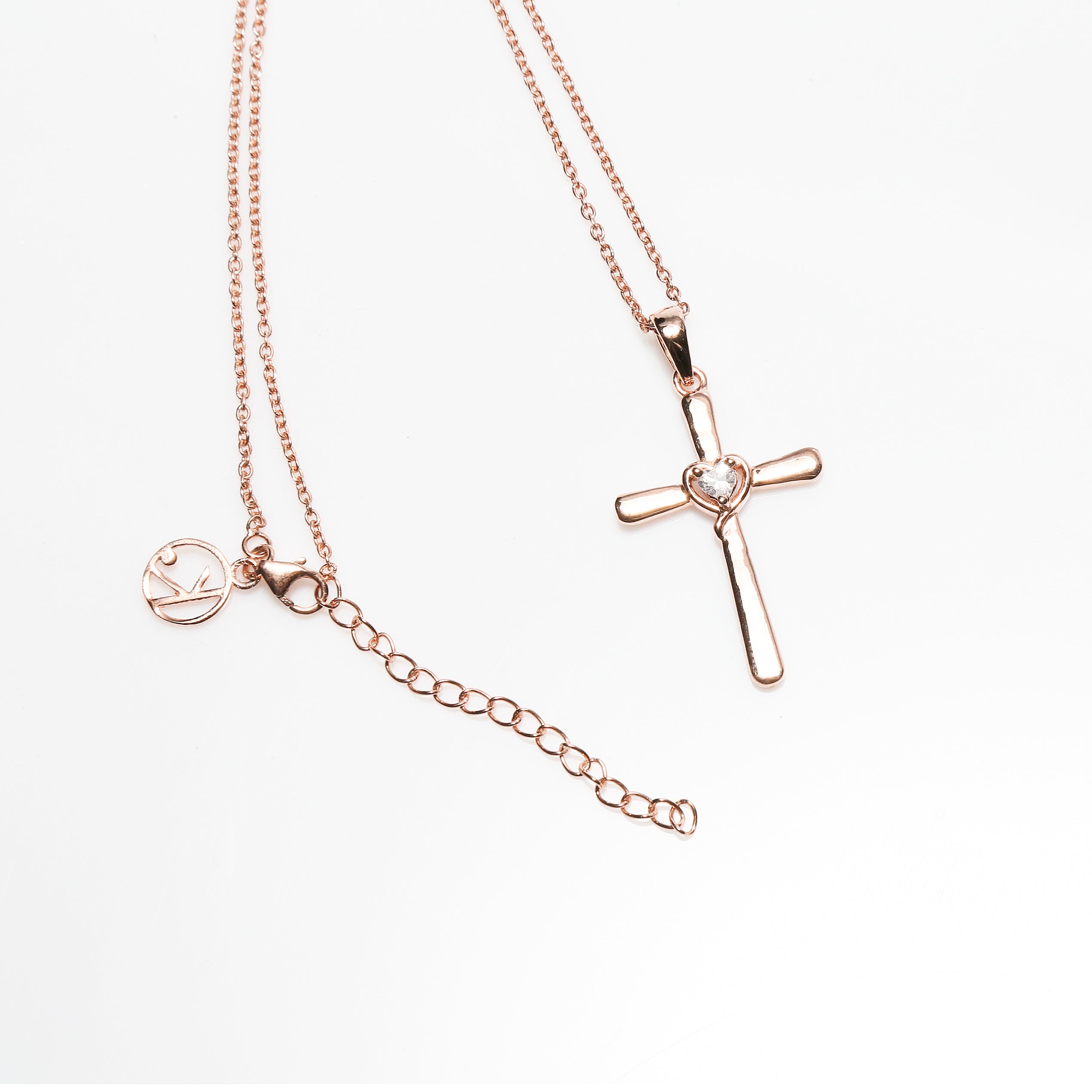 Cross Necklace Rose Gold | SureWayDM